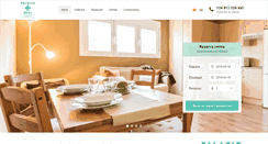Desktop Screenshot of apartamentospalacioreal.es