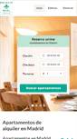 Mobile Screenshot of apartamentospalacioreal.es